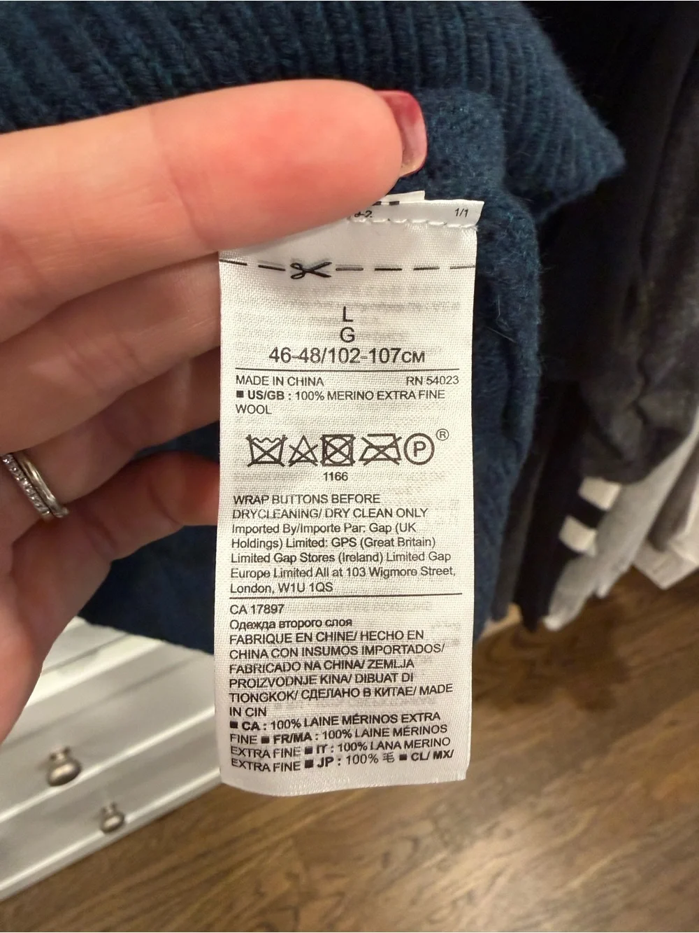 Banana Republic Men's Merino Wool Sweater